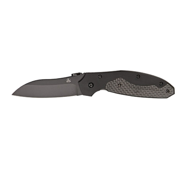 Picture of Nemesis Manx Folder 3.0 IN Plain Blade 7.15" Overall-Black