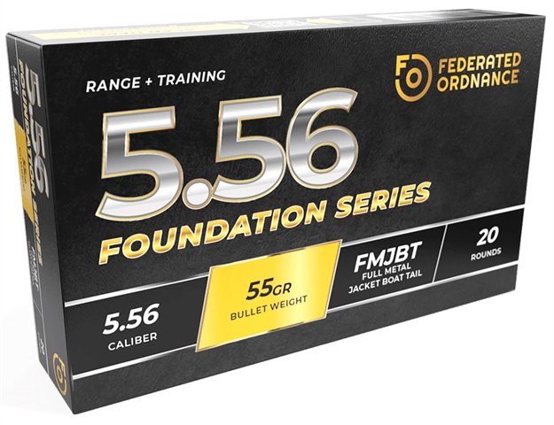 Picture of Nemo Arms 556M193na55fo   5.56Mm 55Gr Full Metal Jacket Boat Tail 20 Per Box/50 Case 556M193NA55PPU