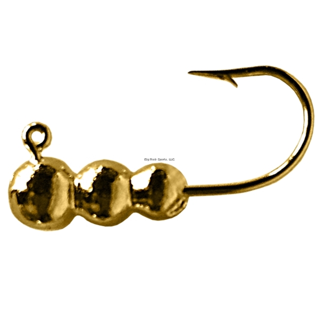 Picture of Northwest Metro Tackle Grubies Jig  #8 Gold 12/Strip Card