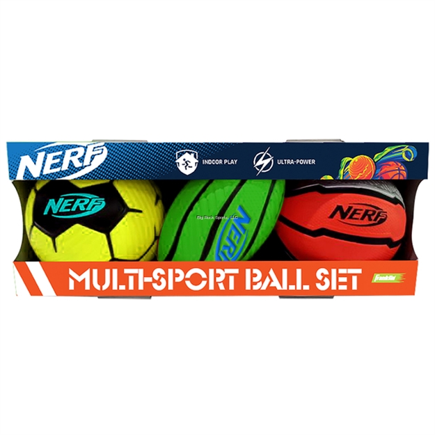 Picture of Nerf Proshot Multisport Foam Ball Set