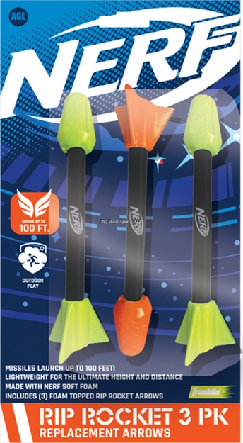 Picture of Nerf Universal Rip Rockets 3 PK