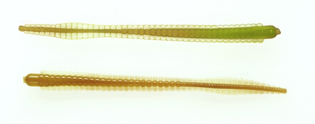 Picture of Netbait Lures 3.5" Contour Worm 10Bg GN Pmk CH