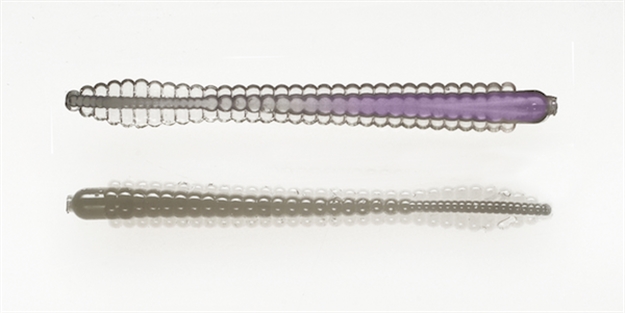 Picture of Netbait Lures 4.75 Contour Worm 10Bg Smoke Pur