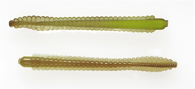 Picture of Netbait Lures 6" Contour Worm 10Bg Grn Pmk Cht