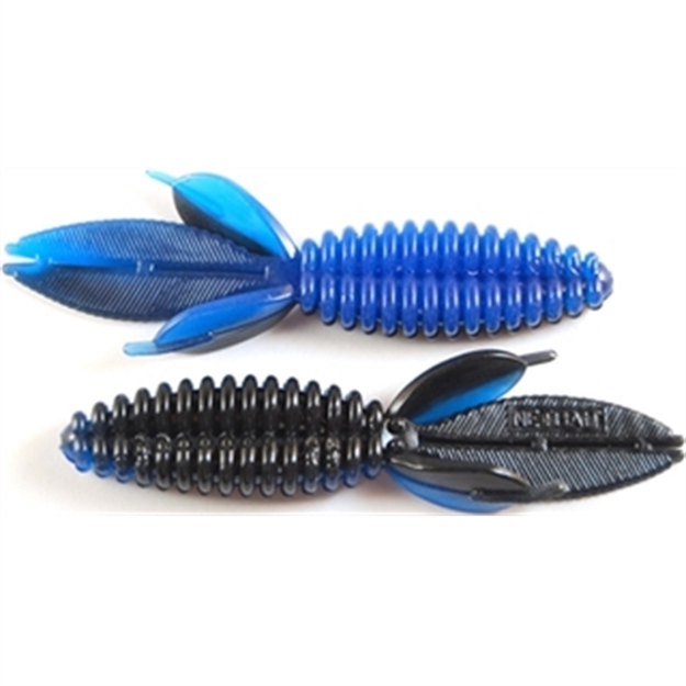 Picture of Netbait Lures B Bug 10Bg Grn Pumpkin Red