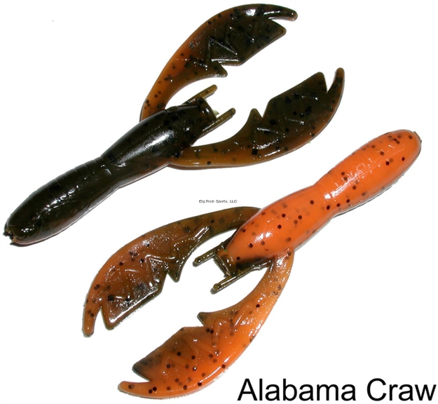 Picture of Netbait Lures Baby Paca Craw, 4", Alabama Craw, Floating, 9/Pack