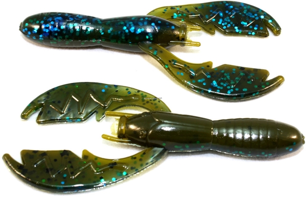 Picture of Netbait Lures Baby Paca Craw, 4", Okeechobee Craw, Floating, 9/Pack