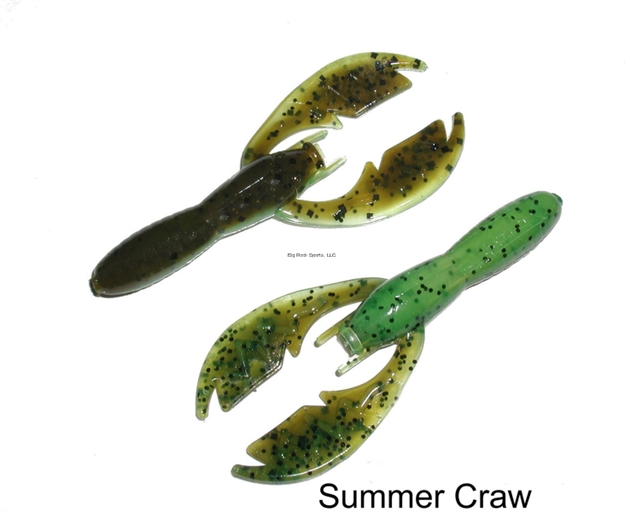 Picture of Netbait Lures Baby Paca Craw, 4", Summer Craw, Floating, 9/Pack