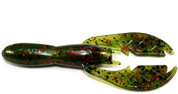 Picture of Netbait Lures Baby Paca Craw, 4", Watermelon Red, Floating, 9/Pack