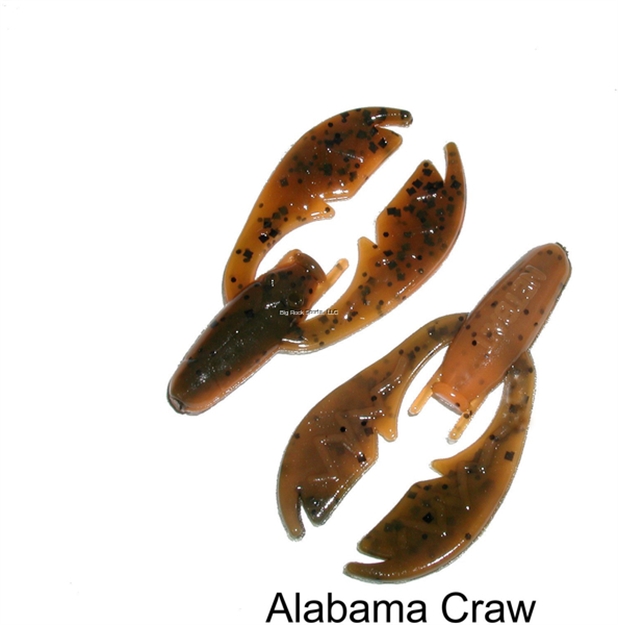 Picture of Netbait Lures Paca Chunk, 3", Alabama Craw, 6/Pack