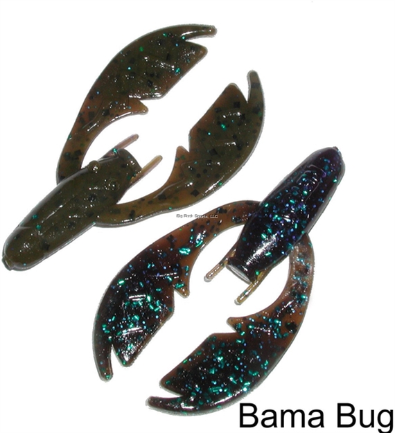 Picture of Netbait Lures Paca Chunk, 3", Bama Bug, 6/Pack