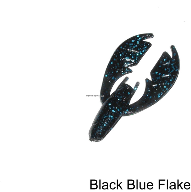 Picture of Netbait Lures Paca Chunk, 3", Black/Blue Flake, 6/Pack