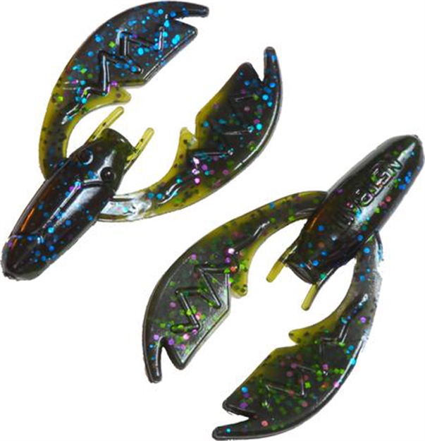 Picture of Netbait Lures Paca Chunk, 3", Blueberry Candy, 6/Pack
