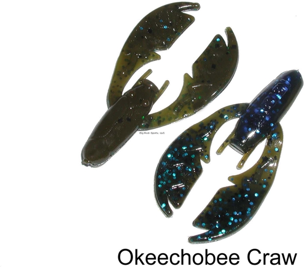 Picture of Netbait Lures Paca Chunk, 3", Okeechobee Craw, 6/Pack