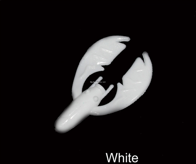 Picture of Netbait Lures Paca Chunk, 3", White, 6/Pack