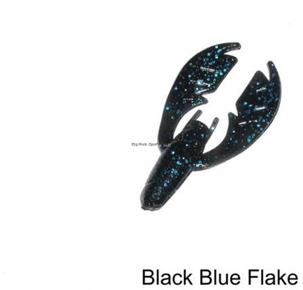 Picture of Netbait Lures Paca Chunk Sr, 3", Black/Blue Flake, 5/Pack