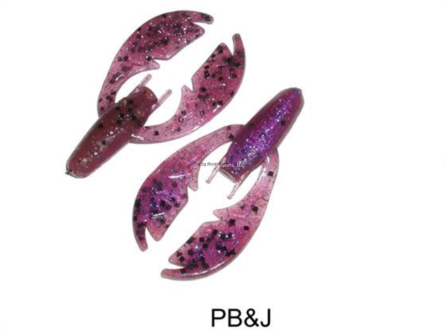 Picture of Netbait Lures Paca Chunk Sr, 3", Peanut Butter & Jelly, 5/Pack