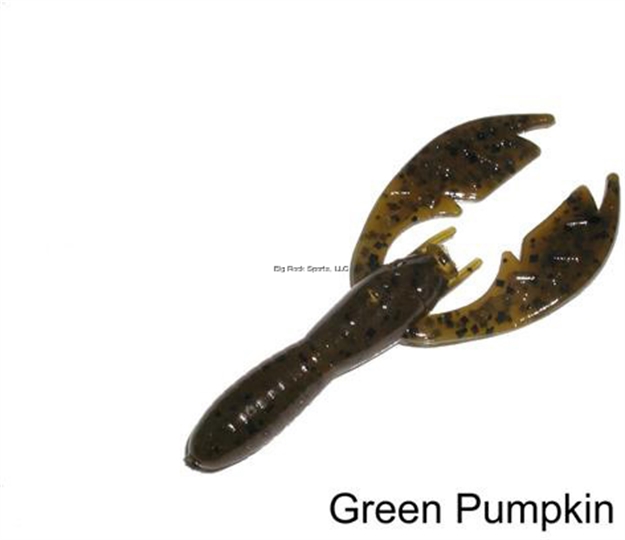 Picture of Netbait Lures Paca Craw, 5", Green Pumpkin, 8/Pack