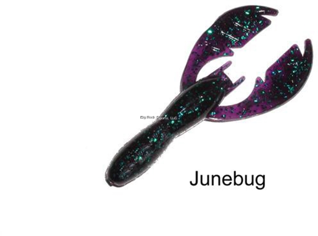Picture of Netbait Lures Paca Craw, 5", Junebug, 8/Pack