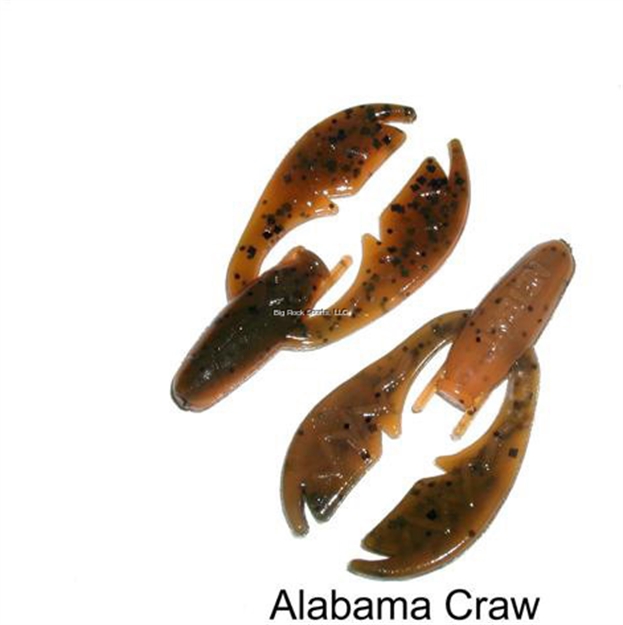 Picture of Netbait Lures Tiny Paca Chunk, 2 1/4", Alabama Craw, 7/Pack