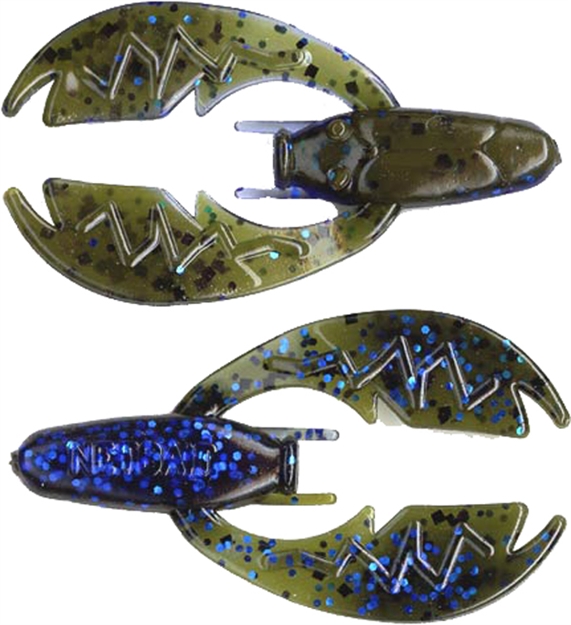 Picture of Netbait Lures Tiny Paca Chunk, 2 1/4", Okeechobee Craw, 7/Pack