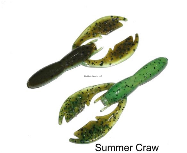 Picture of Netbait Lures Tiny Paca Craw, 3", Summer Craw, 10/Pack
