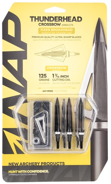 Picture of Nap Nap60695 Thunderhead  Broadhead 125 Gr/ 5 Pack 60-695