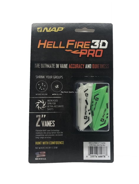 Picture of New Archery Products Hellfire  2" Vanes-12W/24G (36 Pack)