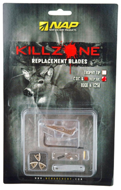 Picture of New Archery Products Replacement Blade Killzone C.O.C 100Gr 2" Cut 6Pk<