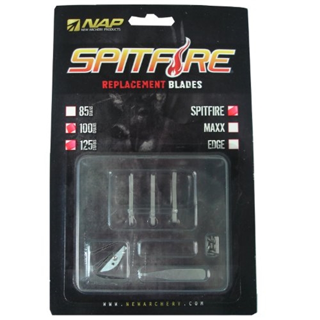 Picture of New Archery Products Replacement Blade Spitfire 100/125Gr 1.5" Cut 9Pk< 60-235