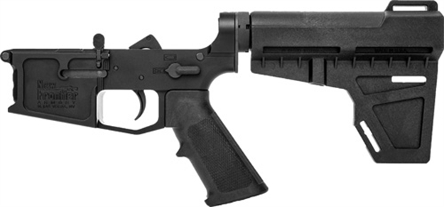 Picture of New Frontier Armory Frontier C-4 Lower Recvr AR Pistol Complete Billet Blk