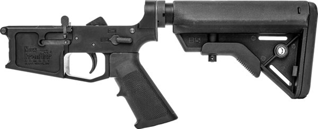 Picture of New Frontier Armory Frontier C-4 Lower Recvr Ar15 Rifle Complete Billet Blk C4LOWER-C
