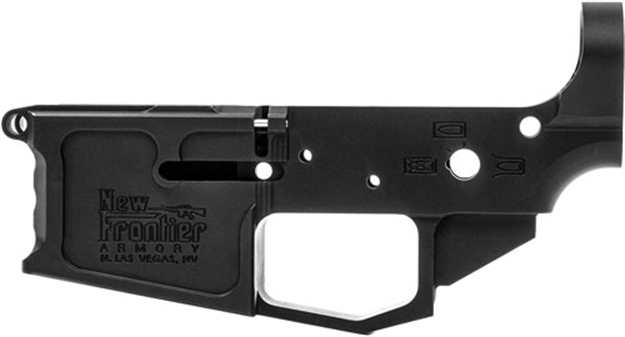 Picture of New Frontier Armory Frontier C-4 Lower Recvr Ar15 Stripped Billet Black C4LOWER -