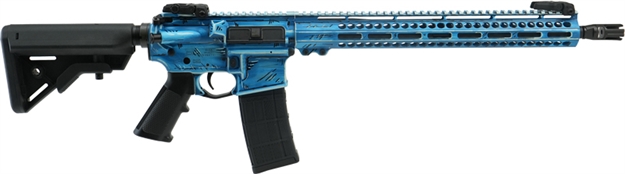 Picture of New Frontier Armory Frontier Gtac Manga Warior 16" 5.56 Cerakote Blue TACRMW