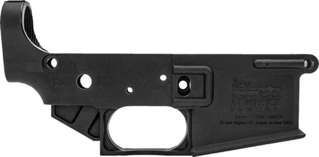 Picture of New Frontier Armory Frontier Lw-4 Lower Recvr Ar15 Carbon Fiber/Poly Black