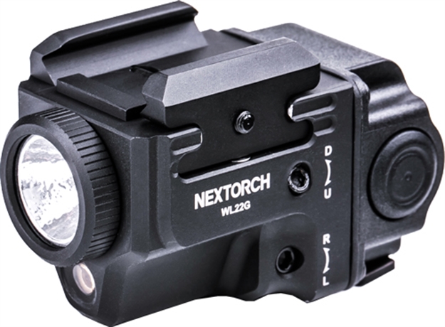 Picture of  Nextorch Wl22g Compact Weapon Mounted Light/Grn Laser 650Lu< 6945064204343