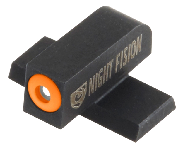 Picture of  Night Fision Sig175001ogx Tritium Front Sight For  Sig Sauer  Green Tritium Orange Outline P320/P365