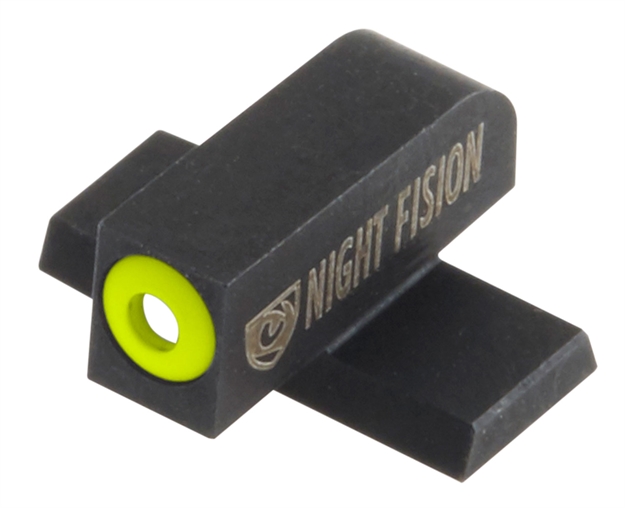 Picture of  Night Fision Sig175001ygx Tritium Night Sights For Sig Sauer  Black | Green Tritium Yellow Ring Front Sight