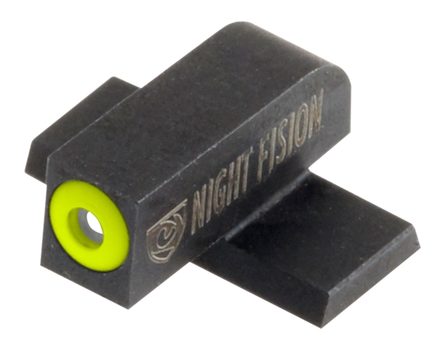 Picture of  Night Fision Spr225001ygx Tritium Front Sight For Springfield  Green Tritium Yellow Outline Front Sight Xd/Xd(M)/Xd Mod.2