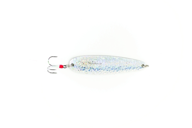 Picture of Nichols Lake Fork Flutter Spoon, 5", 1 1/8 Oz, Silver Scale