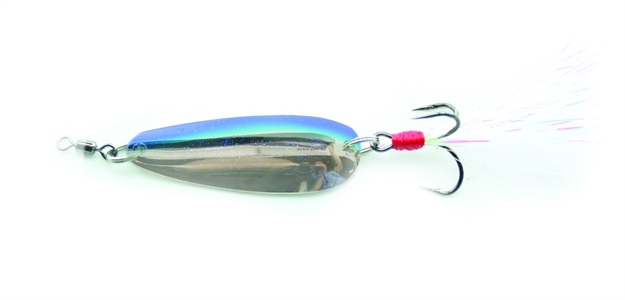 Picture of Nichols Mojo Flutter Spoon, Blue Shad, 1/2Oz