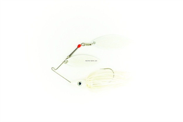 Picture of Nichols Pulsator Metal Flake Spinnerbait, 1/2 Oz, Blue Shad White