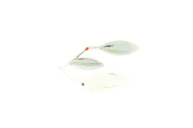 Picture of Nichols Pulsator Metal Flake Spinnerbait, 3/8 Oz, Blue Shad Nickel Blue