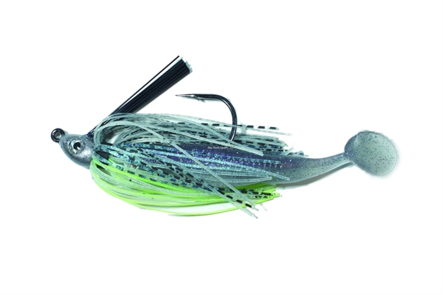 Picture of Nichols Saber Swim Jig, 3/8 Oz, 5/0 Hook, Bombshell Shad