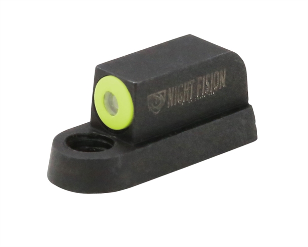 Picture of Night Fision Czu075001ygxx Tritium Front Sight For Cz-Usa  Green Tritium Yellow Outline Front Sight CZ P-07/P-09/P-10 810116032631