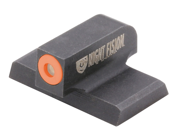 Picture of Night Fision  Night Sight Front Square Top 
Hk Vp9/Vp40/P30/P30sk/P30l/45/45 Tactical Green Tritium W/Orange Outline Front Black