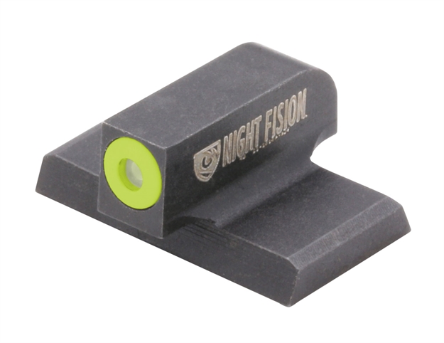 Picture of Night Fision  Night Sight Front Square Top 
Hk Vp9/Vp40/P30/P30sk/P30l/45/45 Tactical Green Tritium W/Yellow Outline Front Black