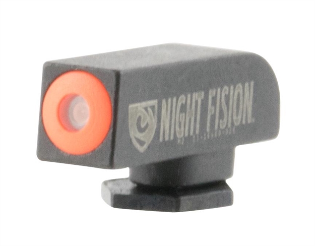 Picture of Night Fision Glk000001ogx Tritium Front Sight For Glock  Green/Tritium Orange Outline Glock 17/17L/19/22 GLK00101OXX 856386007023