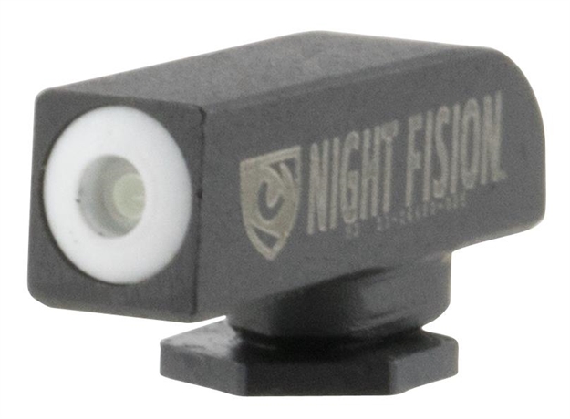 Picture of Night Fision Glk000001wgx Tritium Front Sight For Glock  Green/Tritium White Outline Glock 17/17L/19/22 GLK00101WXX 856386007016