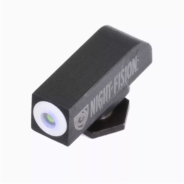 Picture of Night Fision Glk000001wgx Tritium Front Sight For Glock  Green/Tritium White Outline Glock 17/17L/19/22 GLK00101WXX